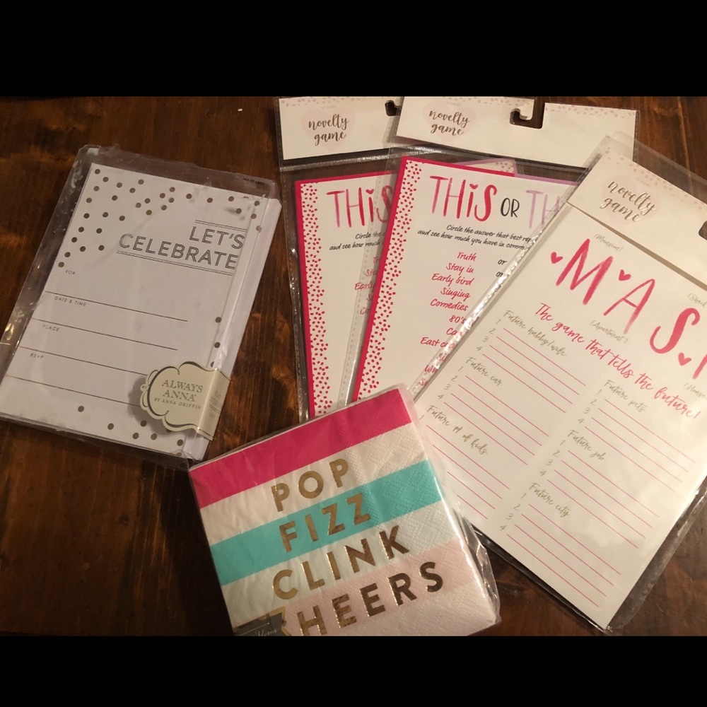 2/$20 Bridal Shower Starter Kit